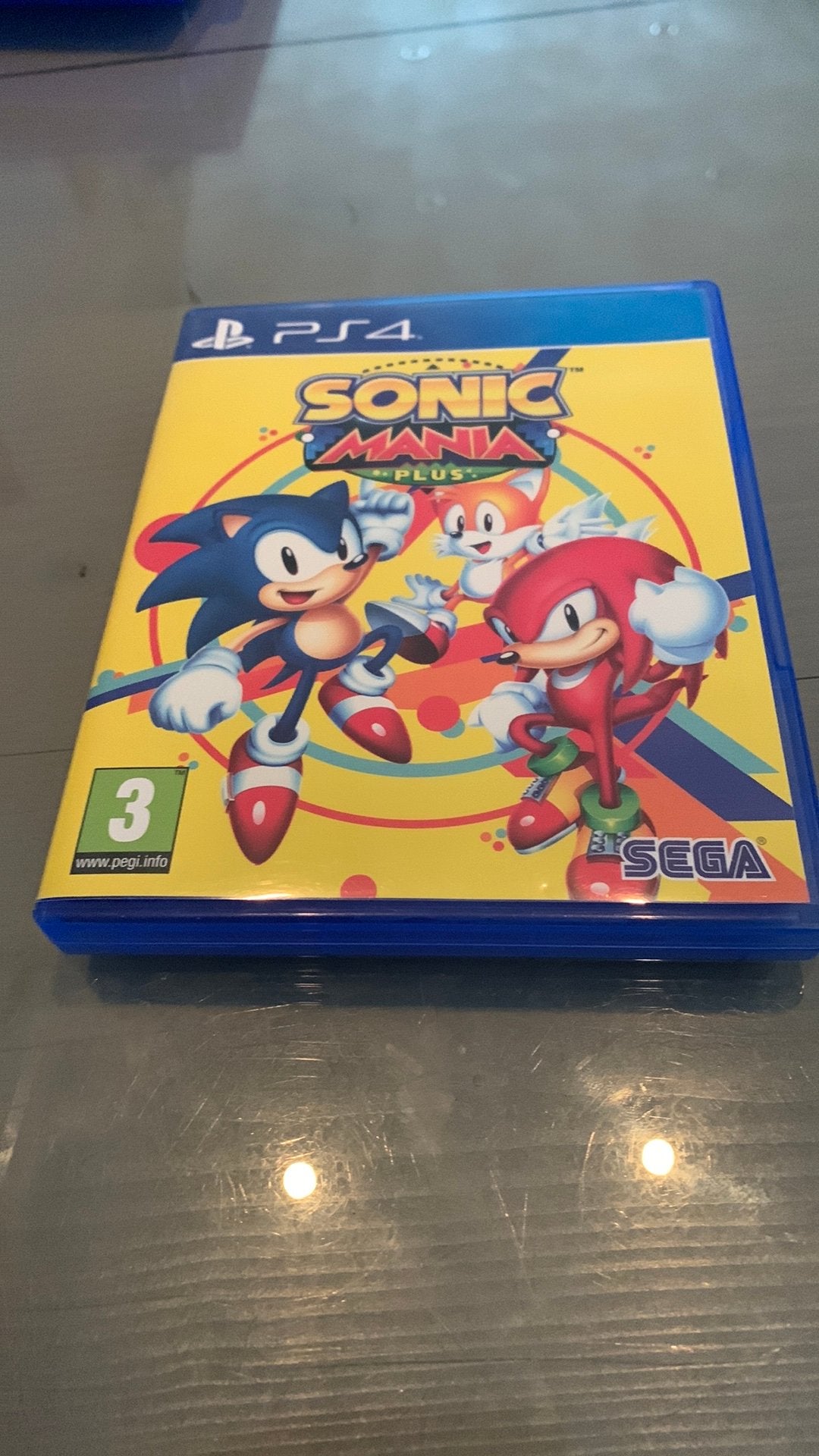 Sonic Mania Plus / PS4, Spelcomputers en Games, 1 speler, Eén computer, Zo goed als nieuw, Vanaf 3 jaar