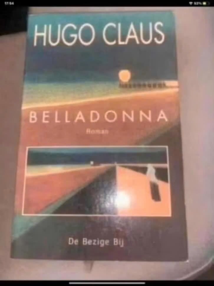 Belladonna - Hugo Claus (Roman), Ophalen of Verzenden, Gelezen, Hugo Claus