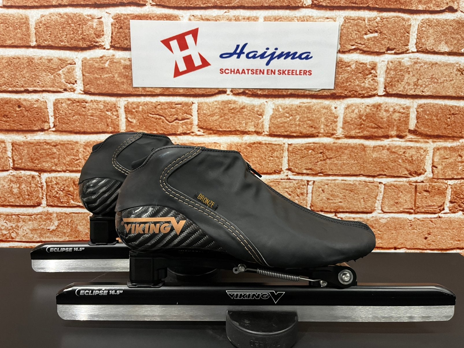 Viking bronze (40) met viking eclipse klap onderstel 16,5”, Ophalen of Verzenden, Zo goed als nieuw, Noren, Viking