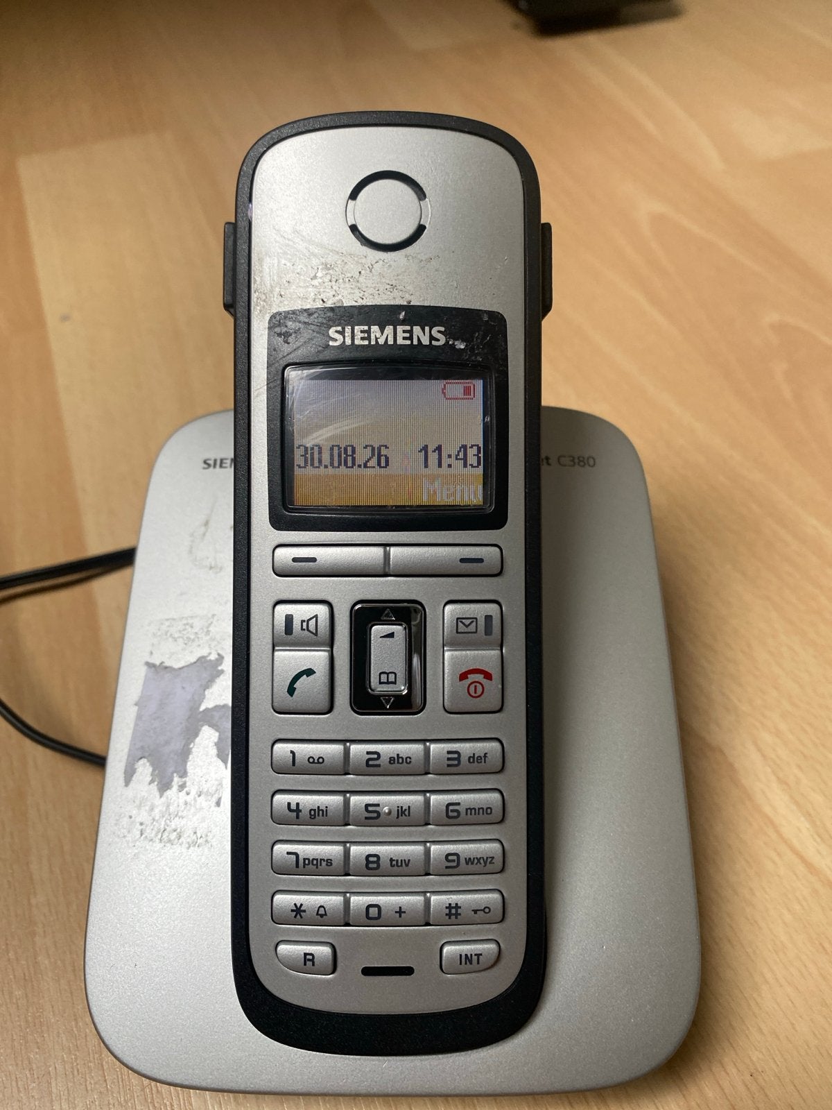 Siemens Gigaset C380 DECT  met basisstation, Telecommunicatie, Ophalen, Gebruikt, 1 handset