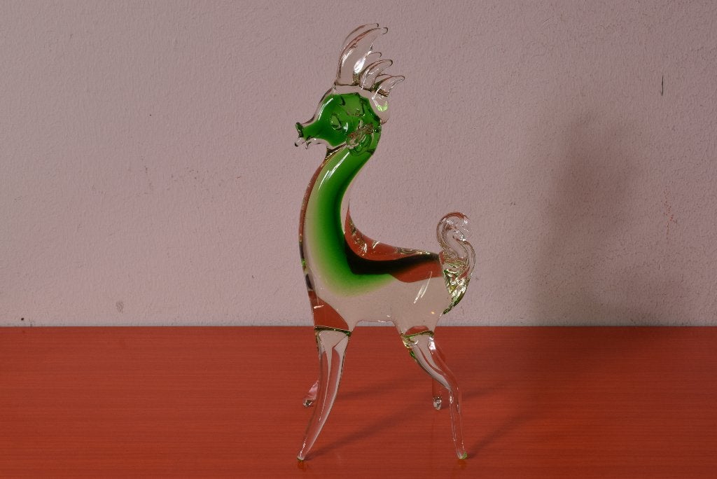 Retro vintage jaren 50 Murano Italy beeld - Hert / paard, Ophalen of Verzenden