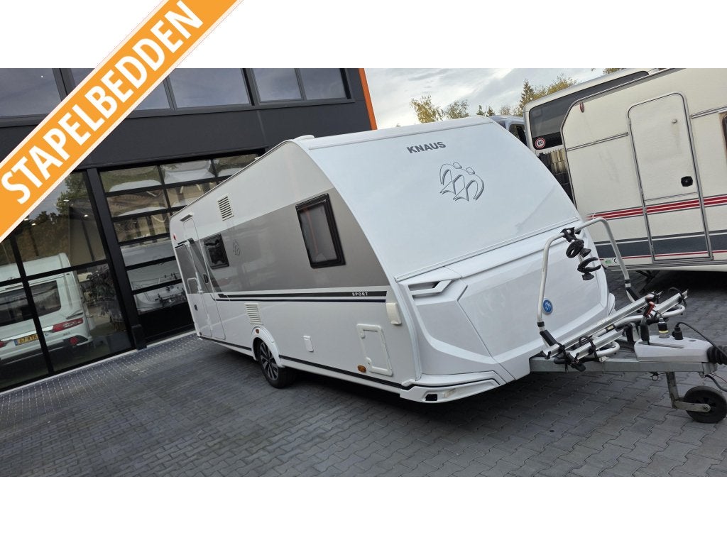 Knaus Sport Silver Selection 540 FDK Airco,Gladde plaat,1700, Dwars-stapelbed, Bedrijf, Treinzit, Knaus