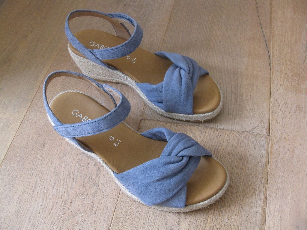 GABOR dames schoenen, NIEUW, Lavendel blauw, maat 6½., Schoenen met lage hakken, Blauw, Gabor, Nieuw