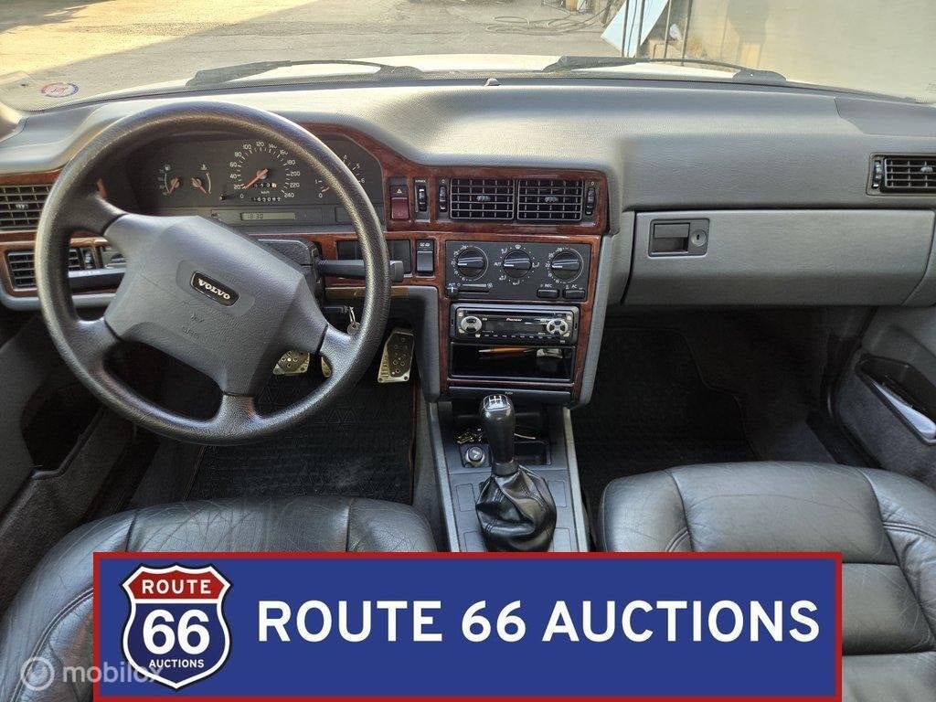 Volvo 850 GLT | 1994 | Route 66 Auctions, Overige carrosserieën, Zwart, Bedrijf, Handgeschakeld