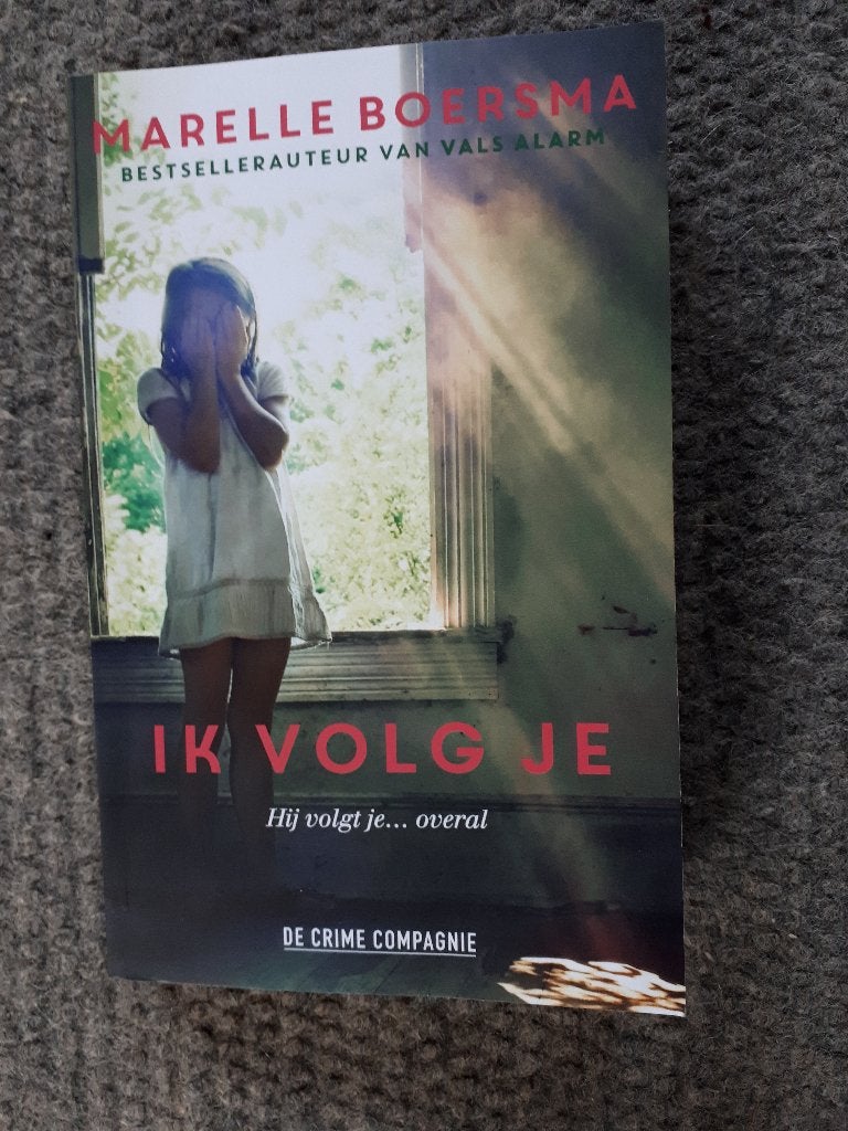 Marelle Boersma, ik volg je, Boeken, Verzenden, Zo goed als nieuw, Marelle Boersma