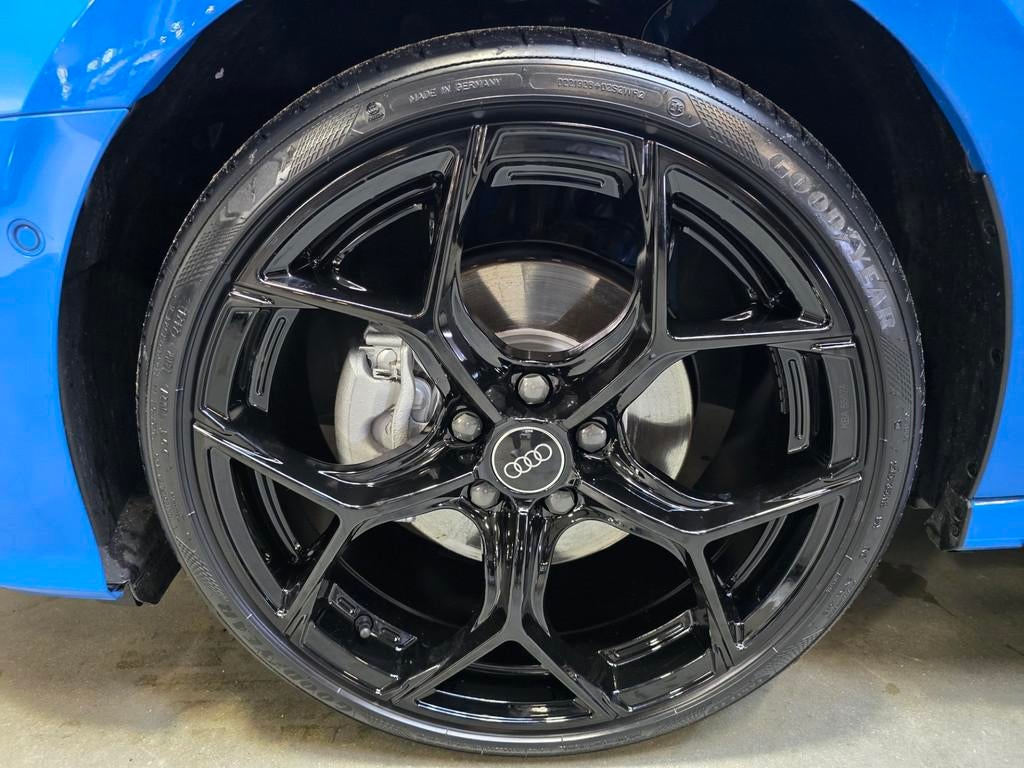 Audi A3 Sportback 40 TFSI e Edition S-Line TURBOBLAUW Pano H, Auto's, Audi, Automaat, Gebruikt, Zwart, Blauw