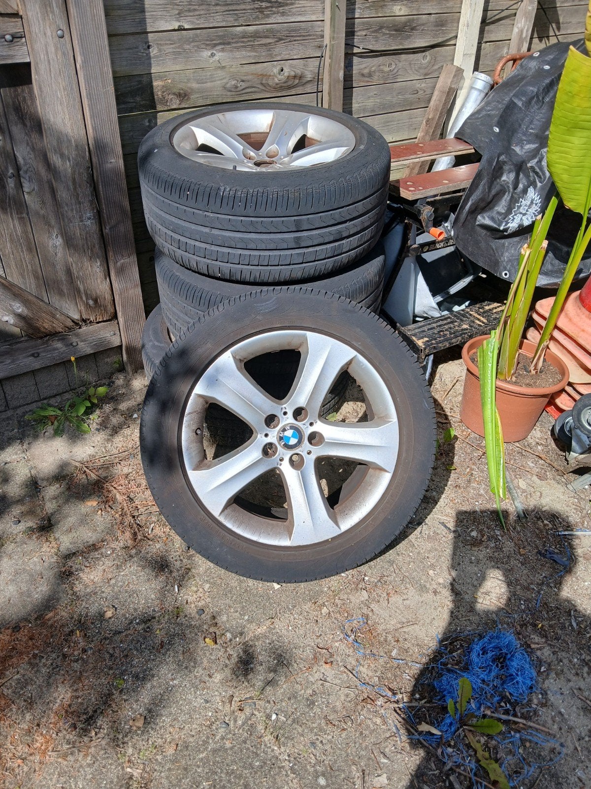 Velgen bmw,,banden 255_50 r 19, Ophalen of Verzenden
