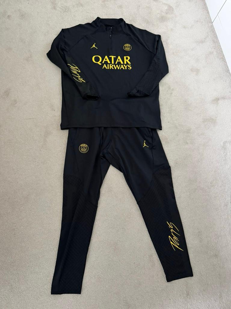 PSG Jordan trainingspak XL Paris Saint Germain, Kleding | Heren, Sportkleding, Zwart, Maat 56/58 (XL), Ophalen of Verzenden, Voetbal