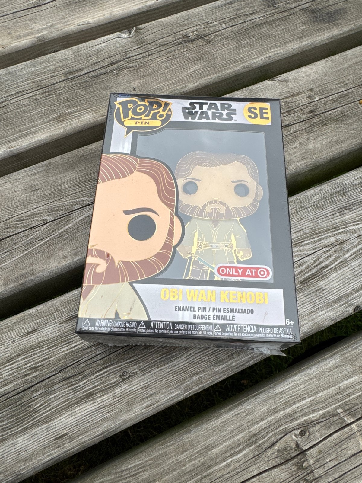 Funko Pop! Pin Star Wars Obi-Wan Kenobi Nieuw in verpakking, Ophalen of Verzenden, Nieuw