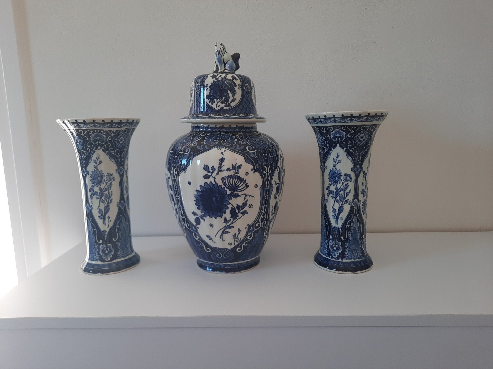 Delftsblauw Kaststel, Ophalen