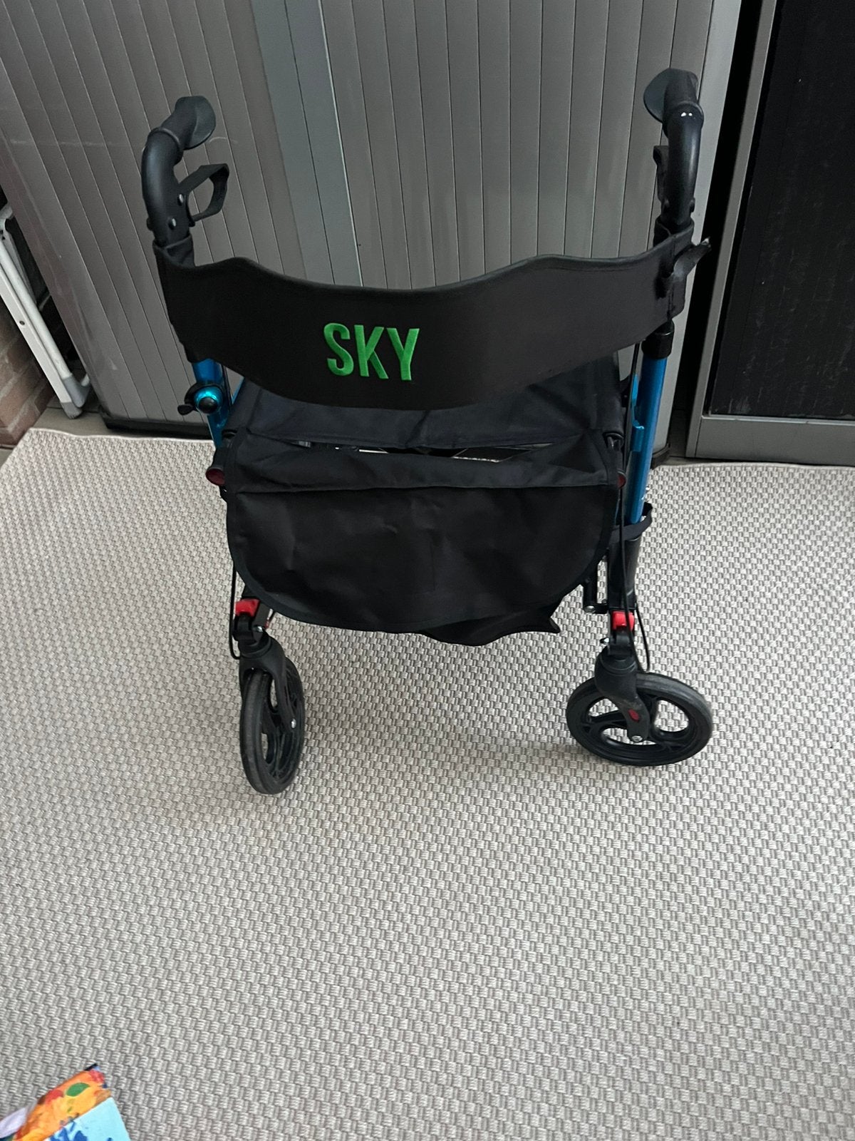 Tekoop rollator, Ophalen, Gebruikt