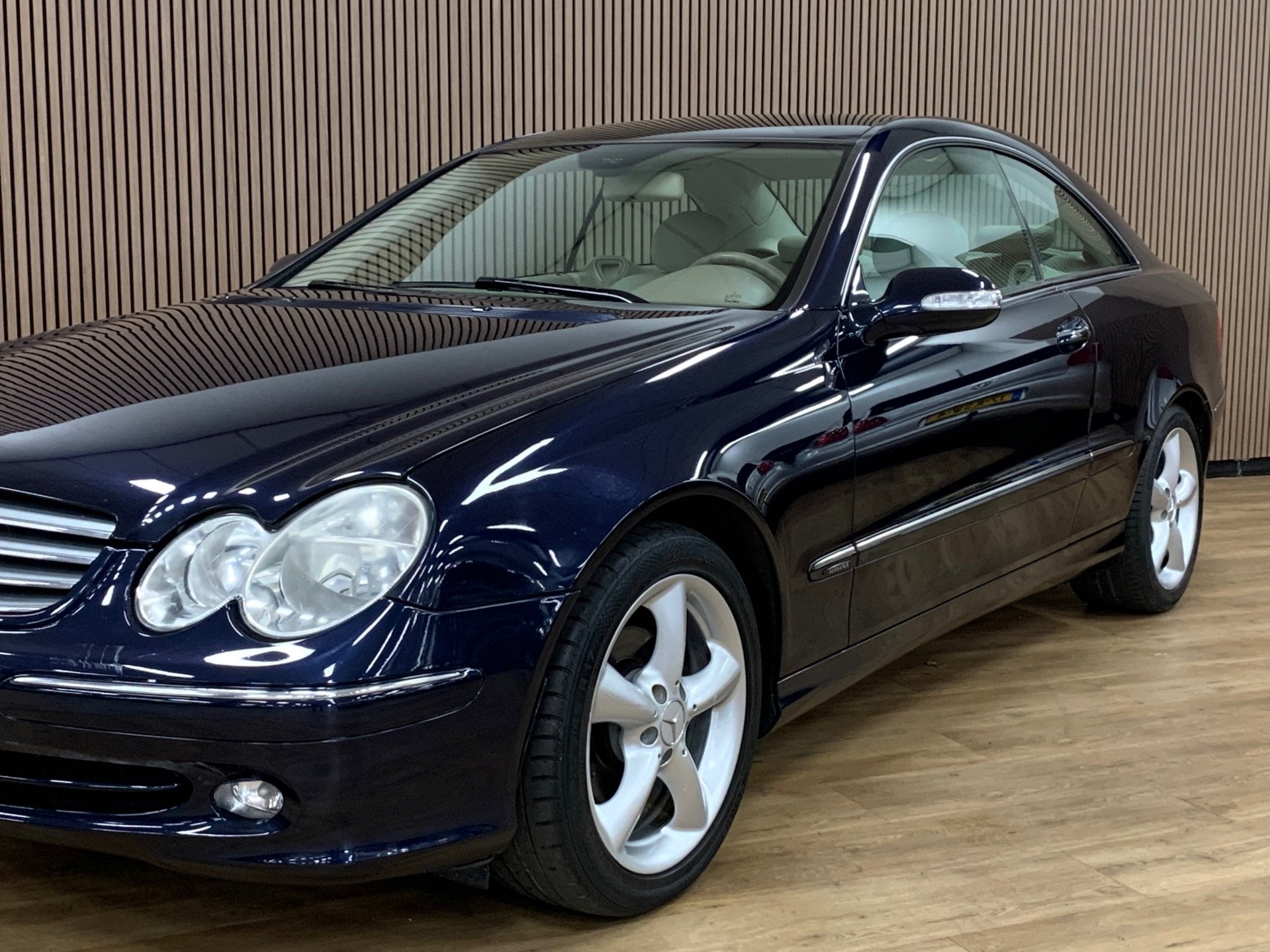 Mercedes-Benz MERCEDES CLK200 KOMP |Climate Control|, Auto's, Achterwielaandrijving, Beige, 4 cilinders, 1796 cc