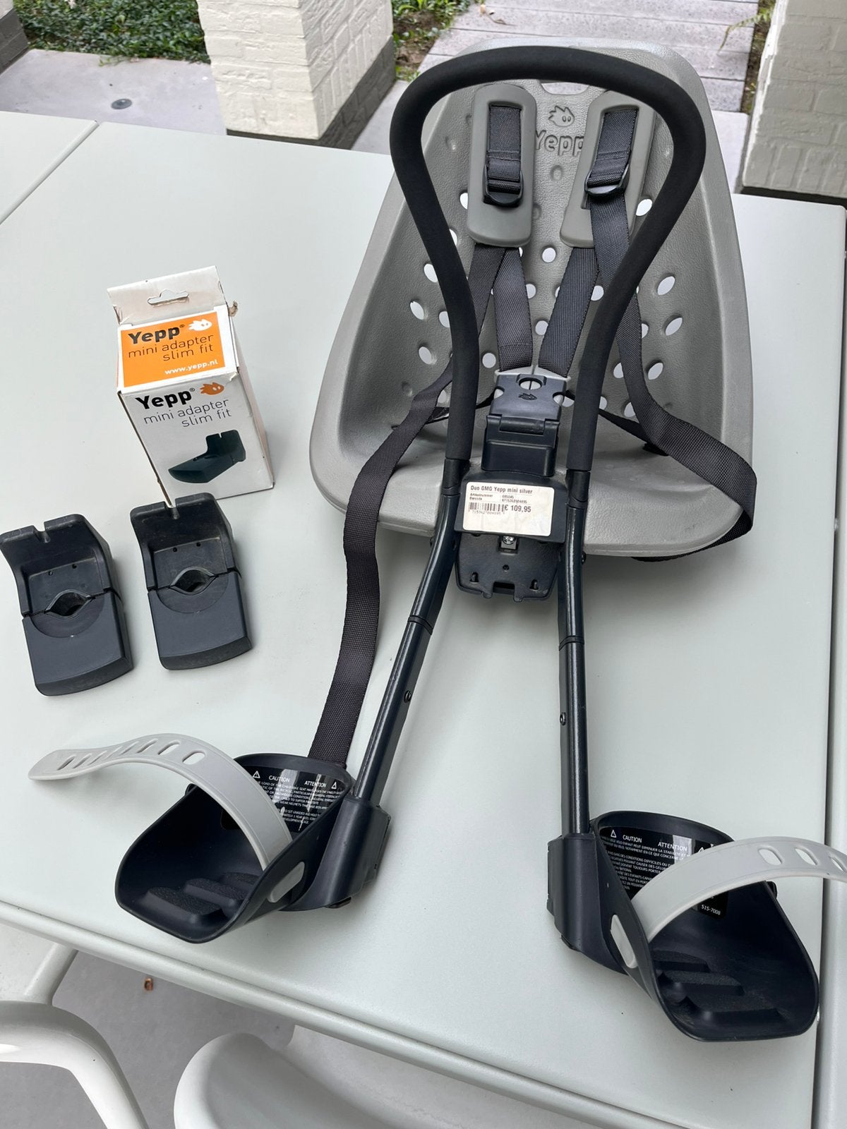 Thule Yepp mini duo GMG silver, Ophalen, Zo goed als nieuw