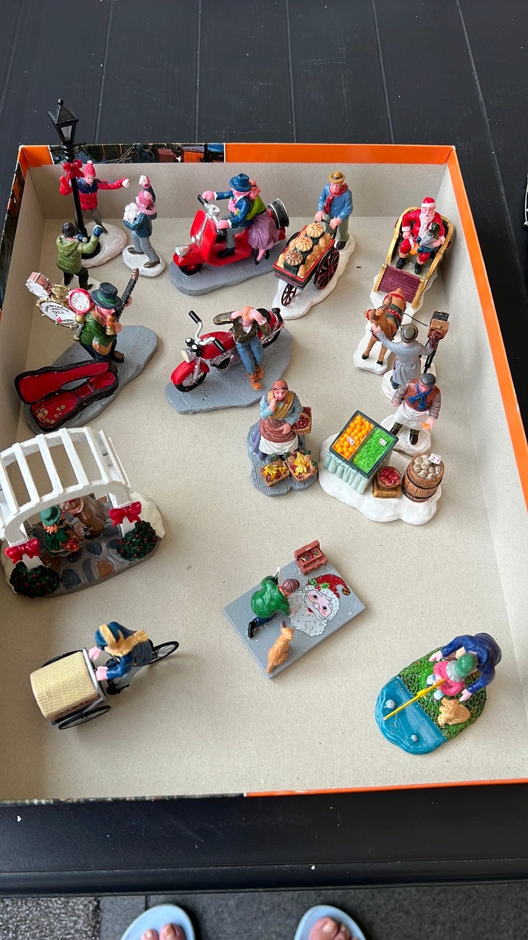 Lemax poppetjes, Diversen, Ophalen, Gebruikt