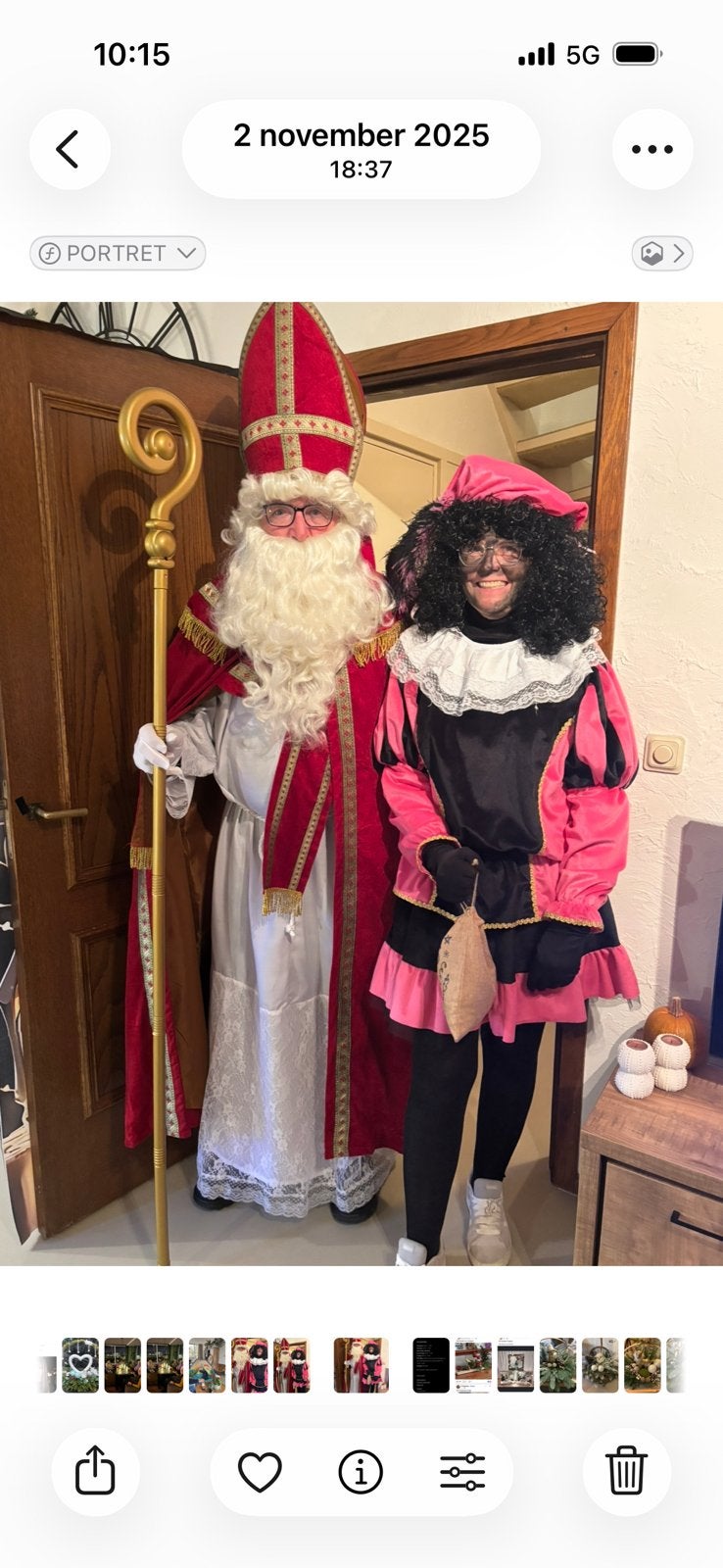 Sint en Piet, Diversen, Ophalen