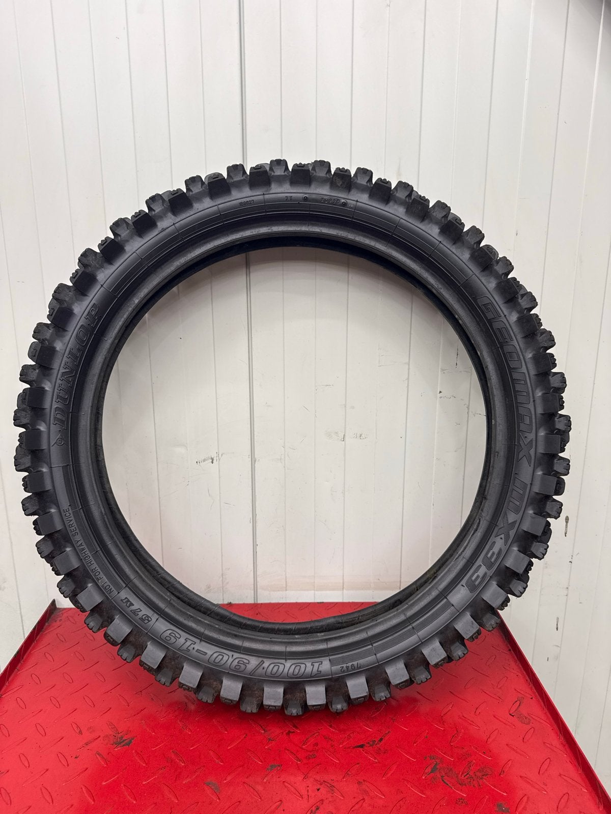 Crossband achter Dunlop 100 / 60 - 19 geomax mx, Motoren, Ophalen of Verzenden