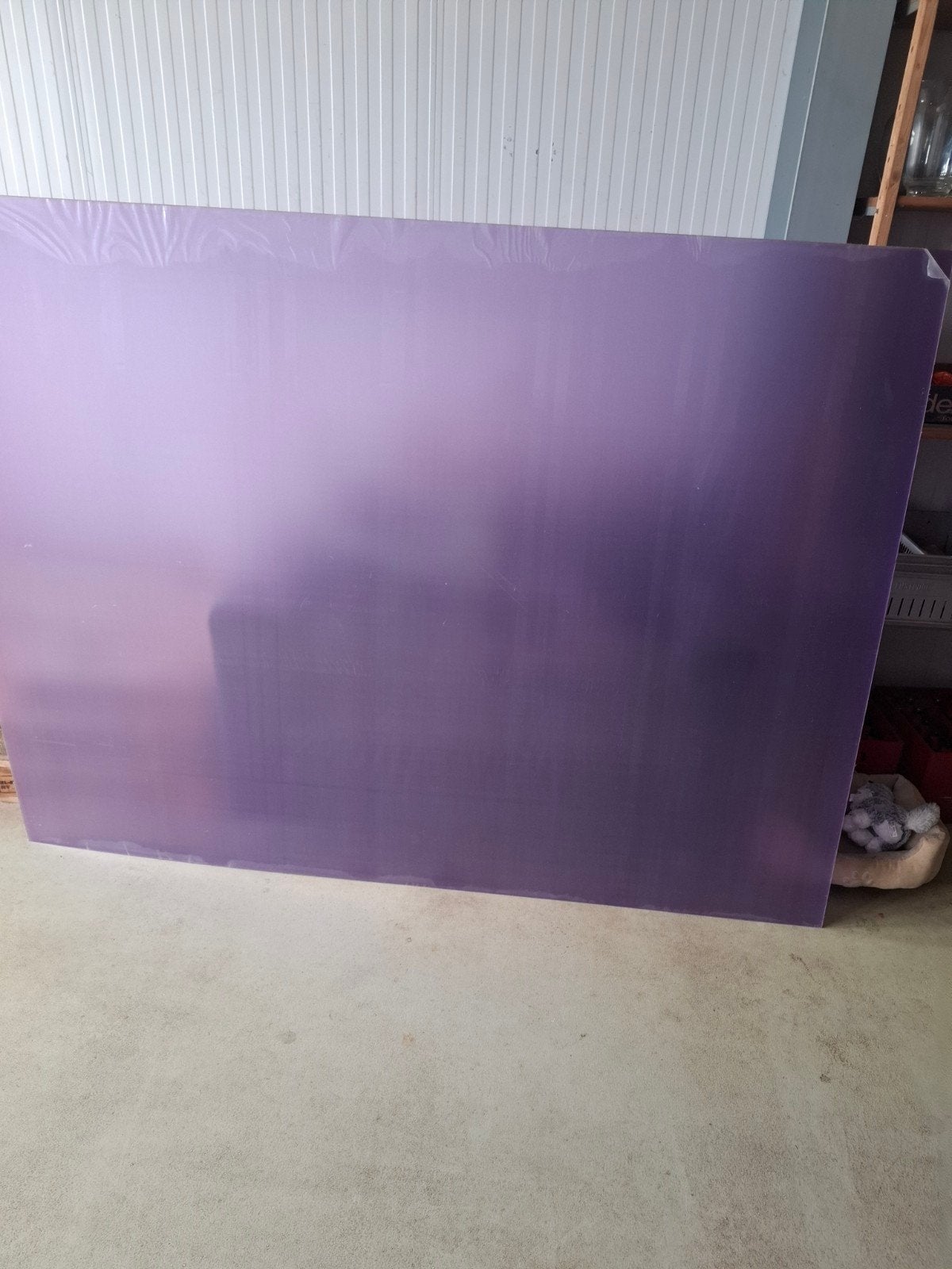 Plexiglas paars mat 5mm, Ophalen, Nieuw
