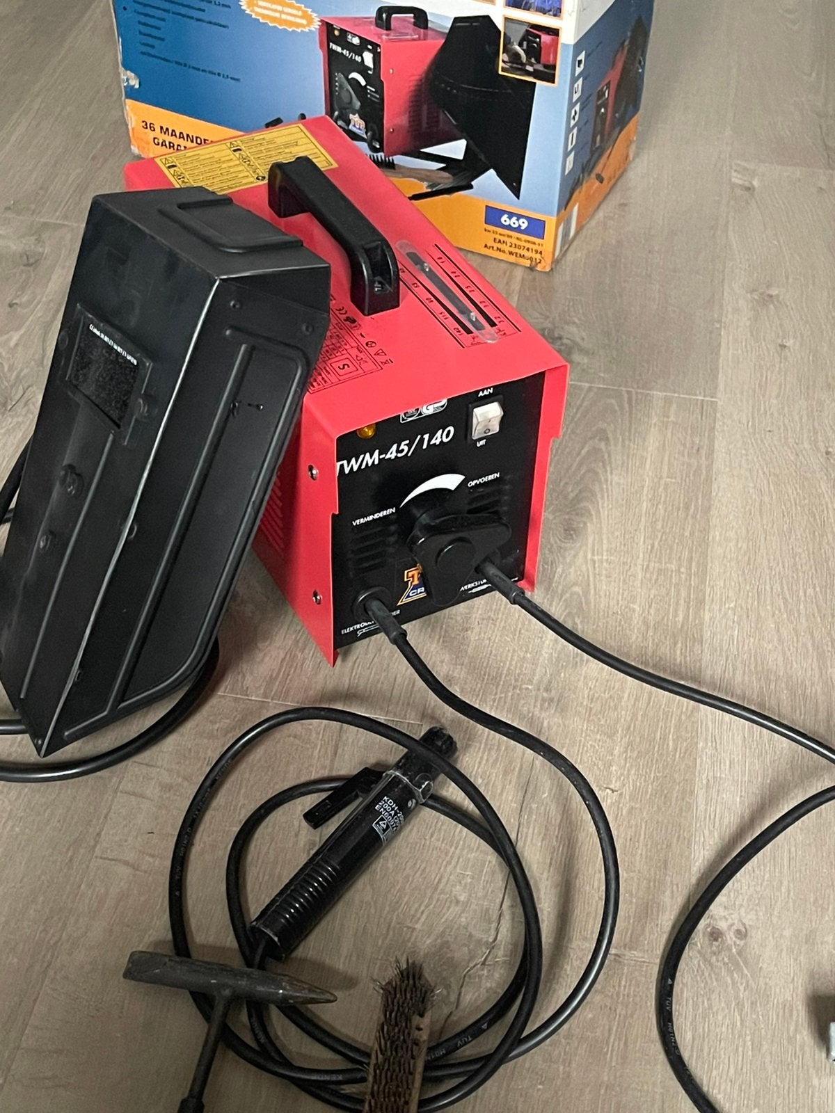 Te koop lasapparaat, Ophalen, Zo goed als nieuw, Minder dan 150 ampère, Elektroden