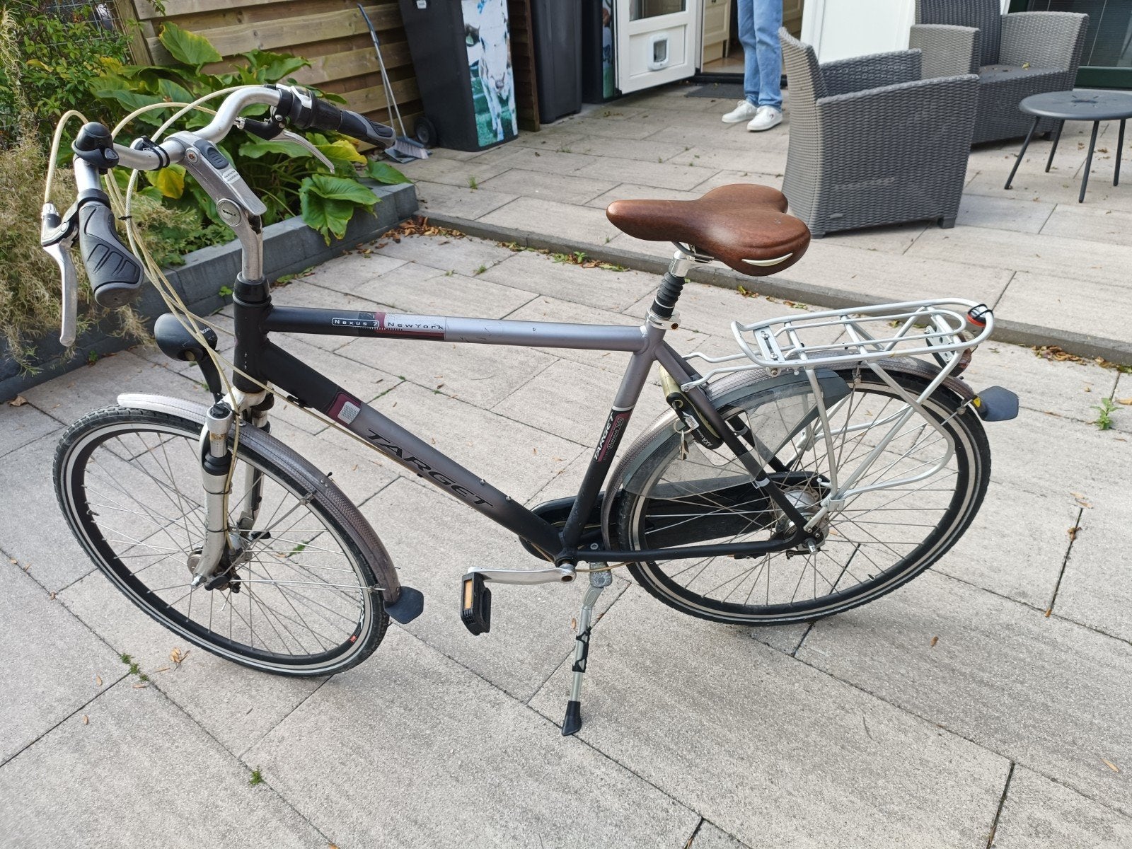 Target New York Nexus 7 fiets, Fietsen en Brommers, Velgrem, Versnellingen, Ophalen, Overige merken