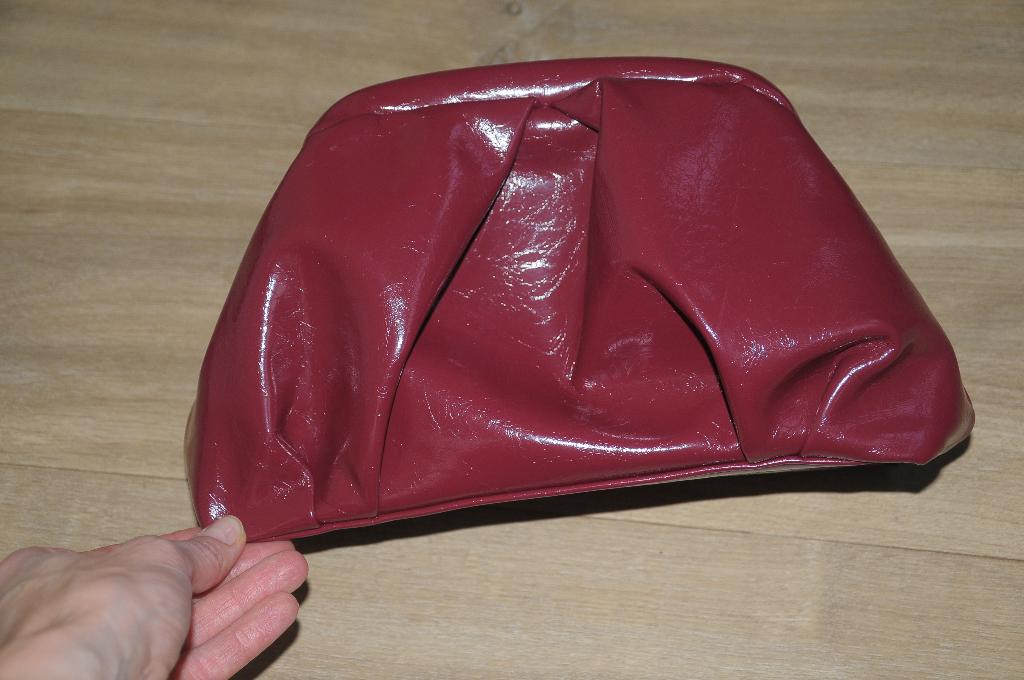 NIEUW!! Bordeauxrode tas / clutch!, Ophalen of Verzenden, Nieuw, Rood, Handtas