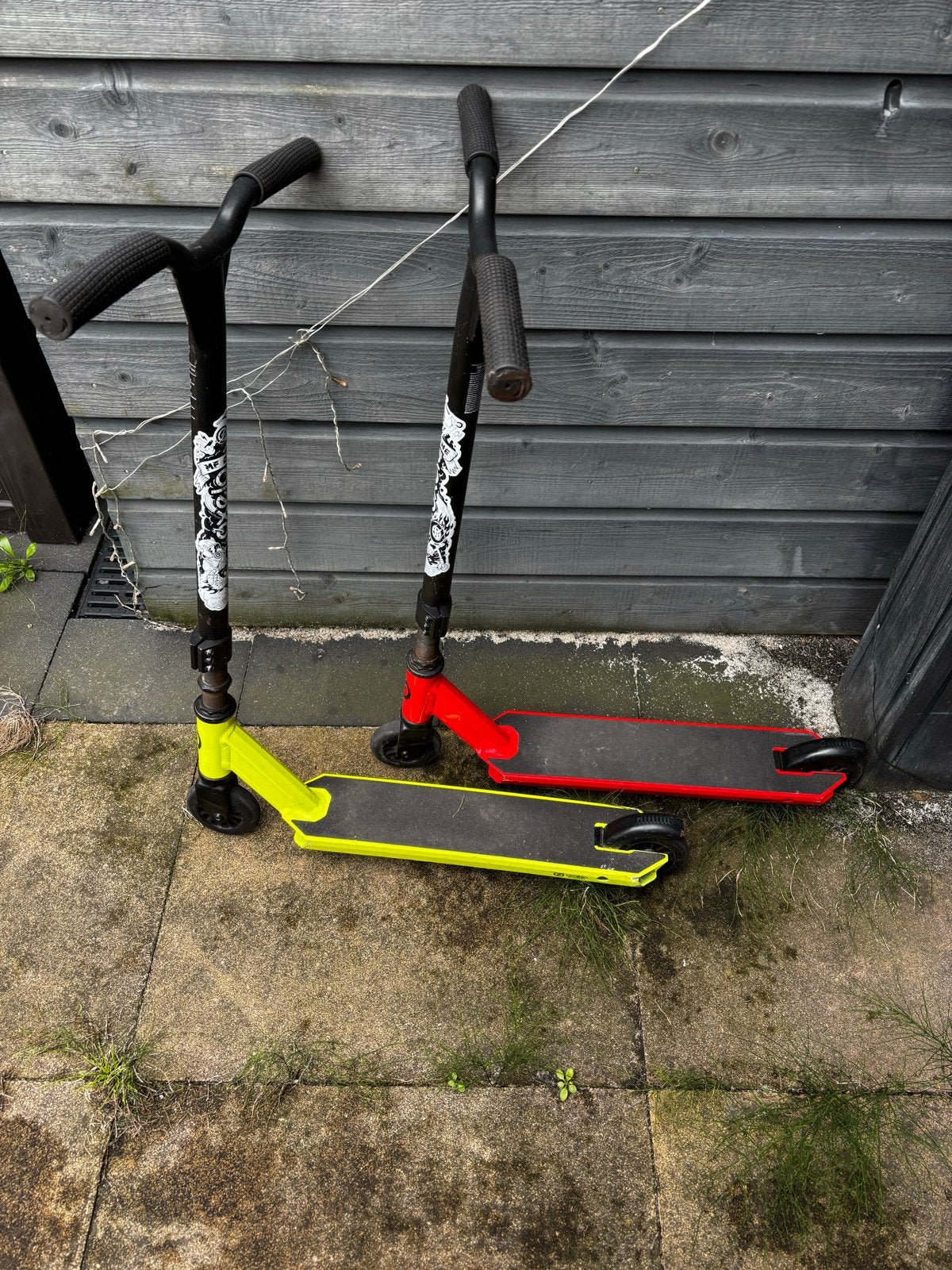 Stuntsteps (2 stuks) - Gebruikt maar in goede staat, Fietsen en Brommers, Ophalen of Verzenden, Gebruikt, Gewone step