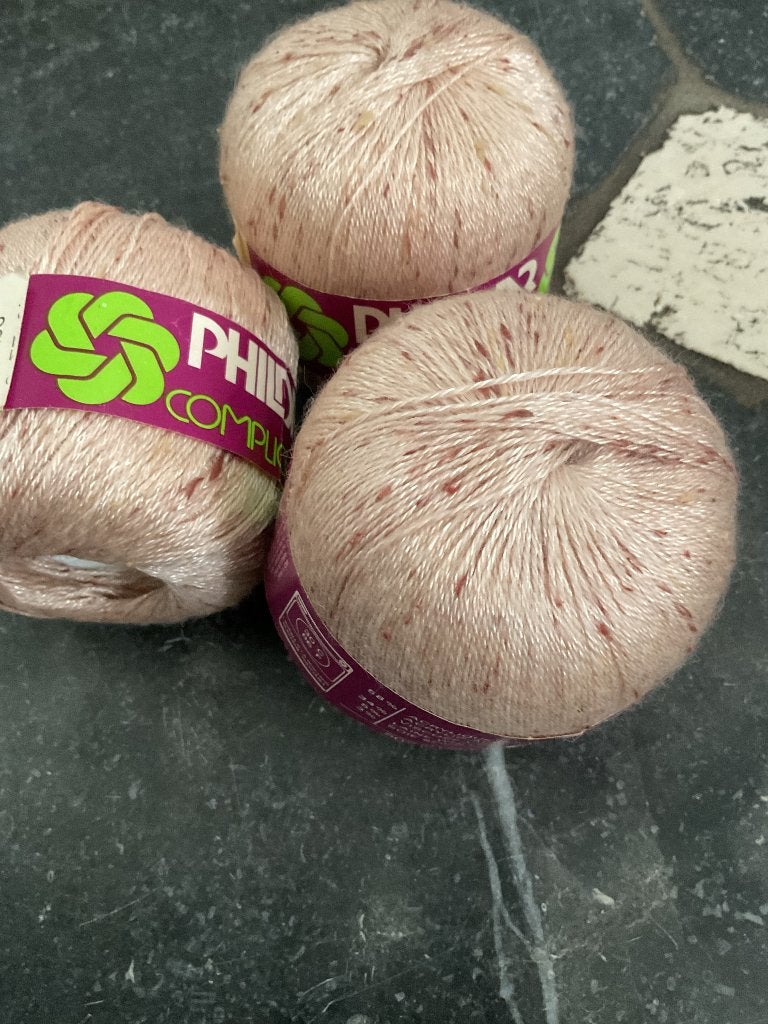 Phildar wol haakwol, nieuw, zijde wol viscose, 4 bollen, Ophalen of Verzenden, Nieuw, Breien of Haken, Wol of Garen
