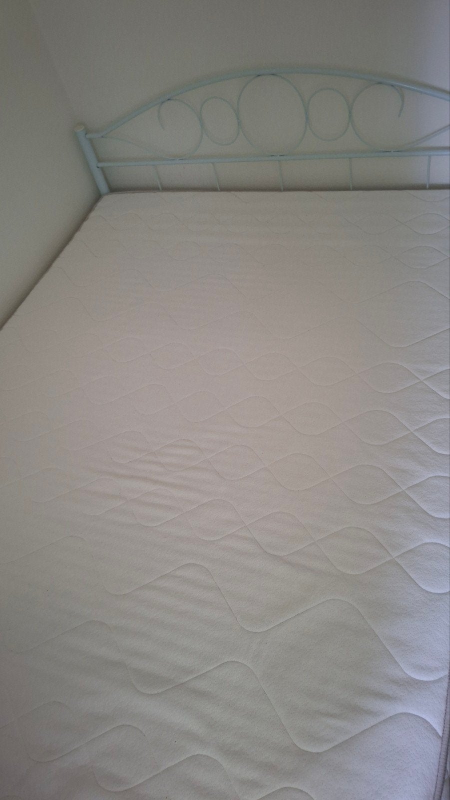 Matras extra stevig 140x200 (zie omschrijving), Ophalen, Gebruikt, Wit, 140 cm