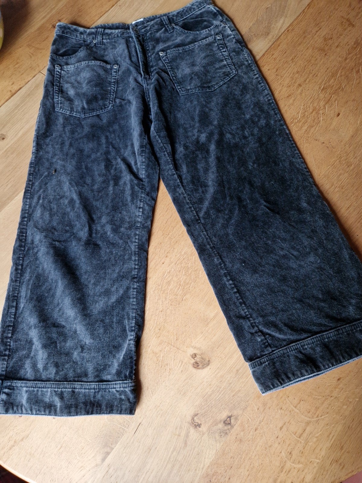 DIDI 🌸🌸 FLARED FLUWEELSTOF BROEK MAAT 38, Maat 38/40 (M), Zwart, Didi, Ophalen of Verzenden
