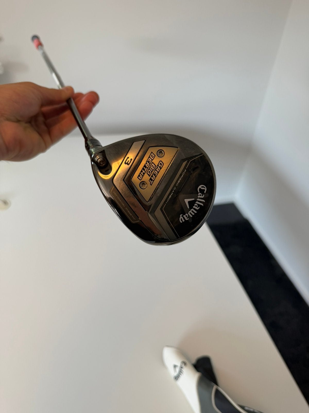 Callaway Great Big Bertha hout 3 - A flex - ZGAN - testen ok, -, Ophalen of Verzenden, Zo goed als nieuw, Club