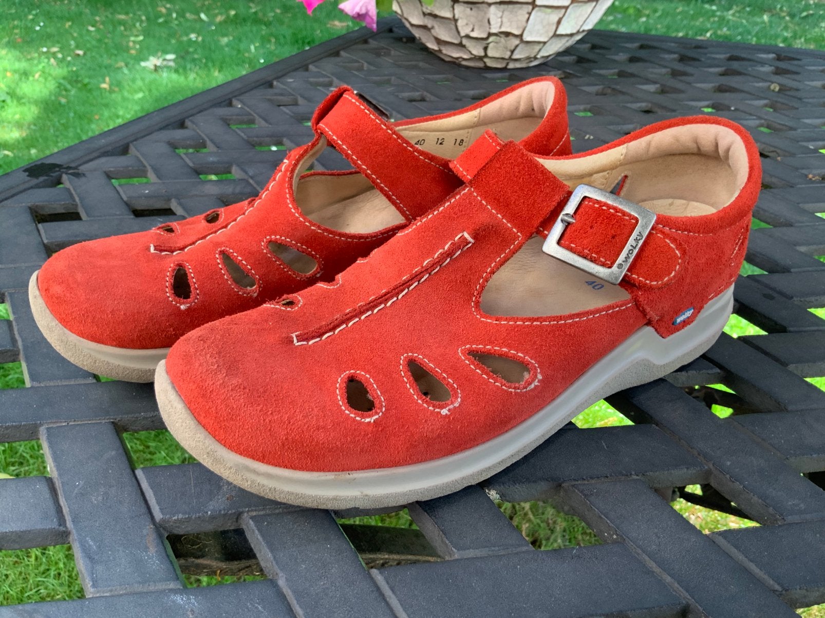 Wolky rode suede leren schoenen maat  40, Kleding | Dames, Schoenen, Schoenen met lage hakken, Ophalen of Verzenden, Zo goed als nieuw