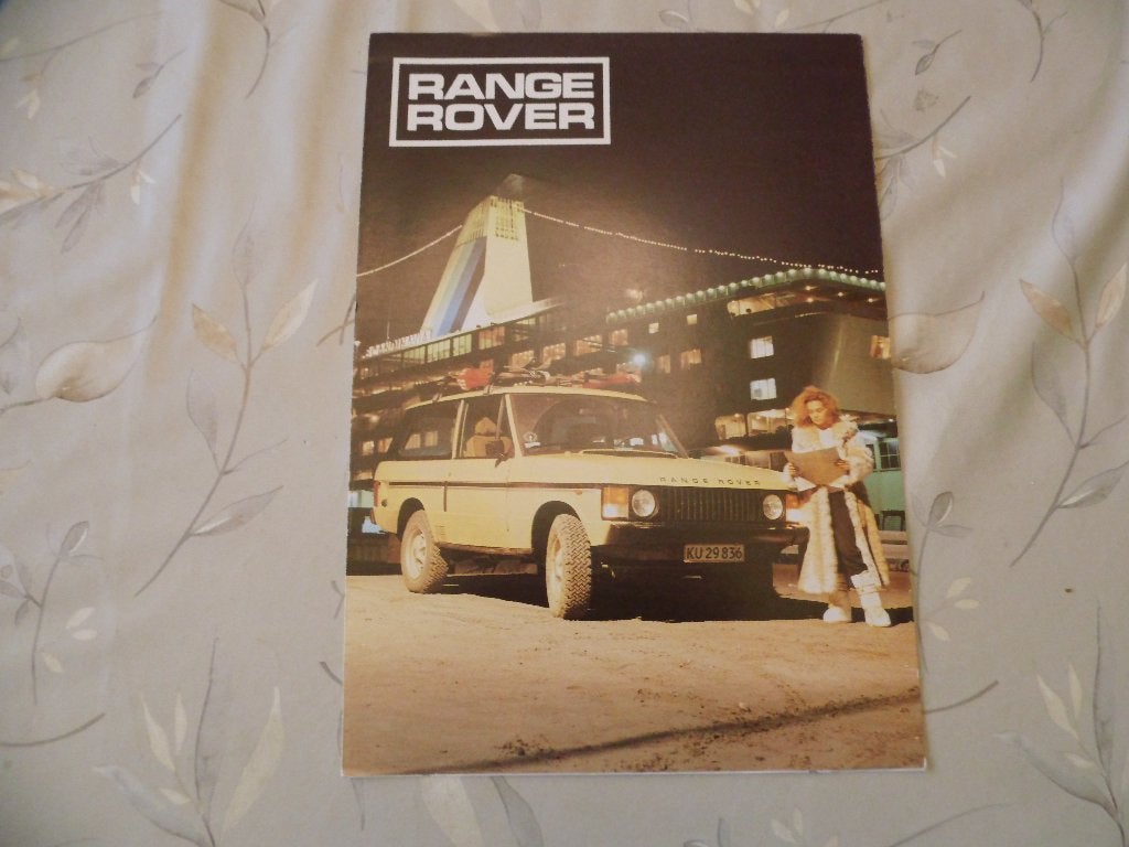 Range Rover I, Verzenden, Zo goed als nieuw, Overige merken