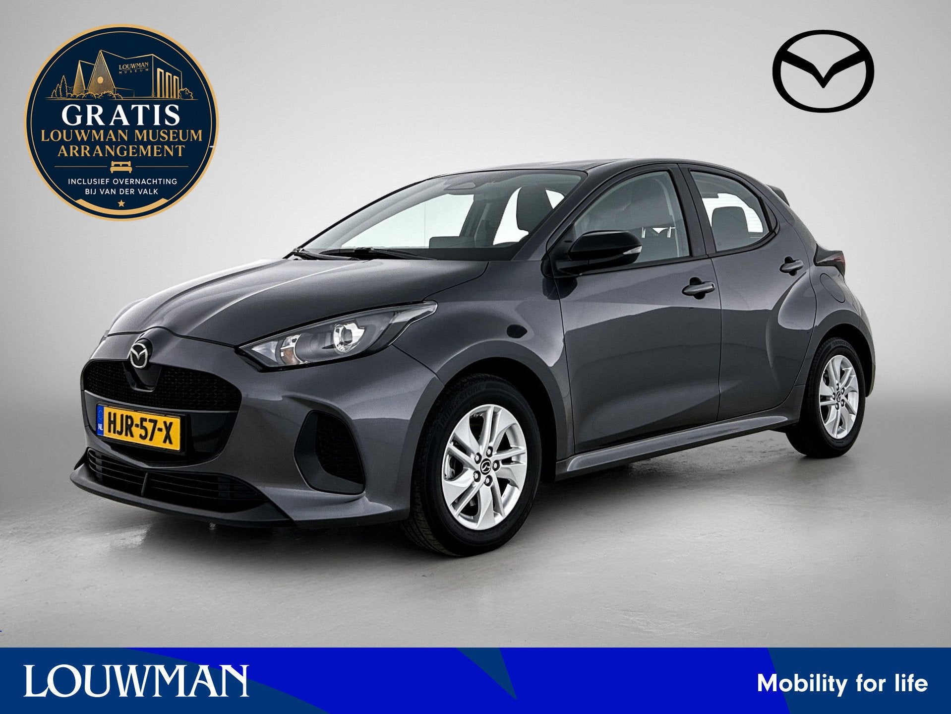 Mazda 2 Hybrid 1.5 Centre-line | Stoelverwarming | Camera |, 12 maanden, Gebruikt, Bedrijf, 3 cilinders