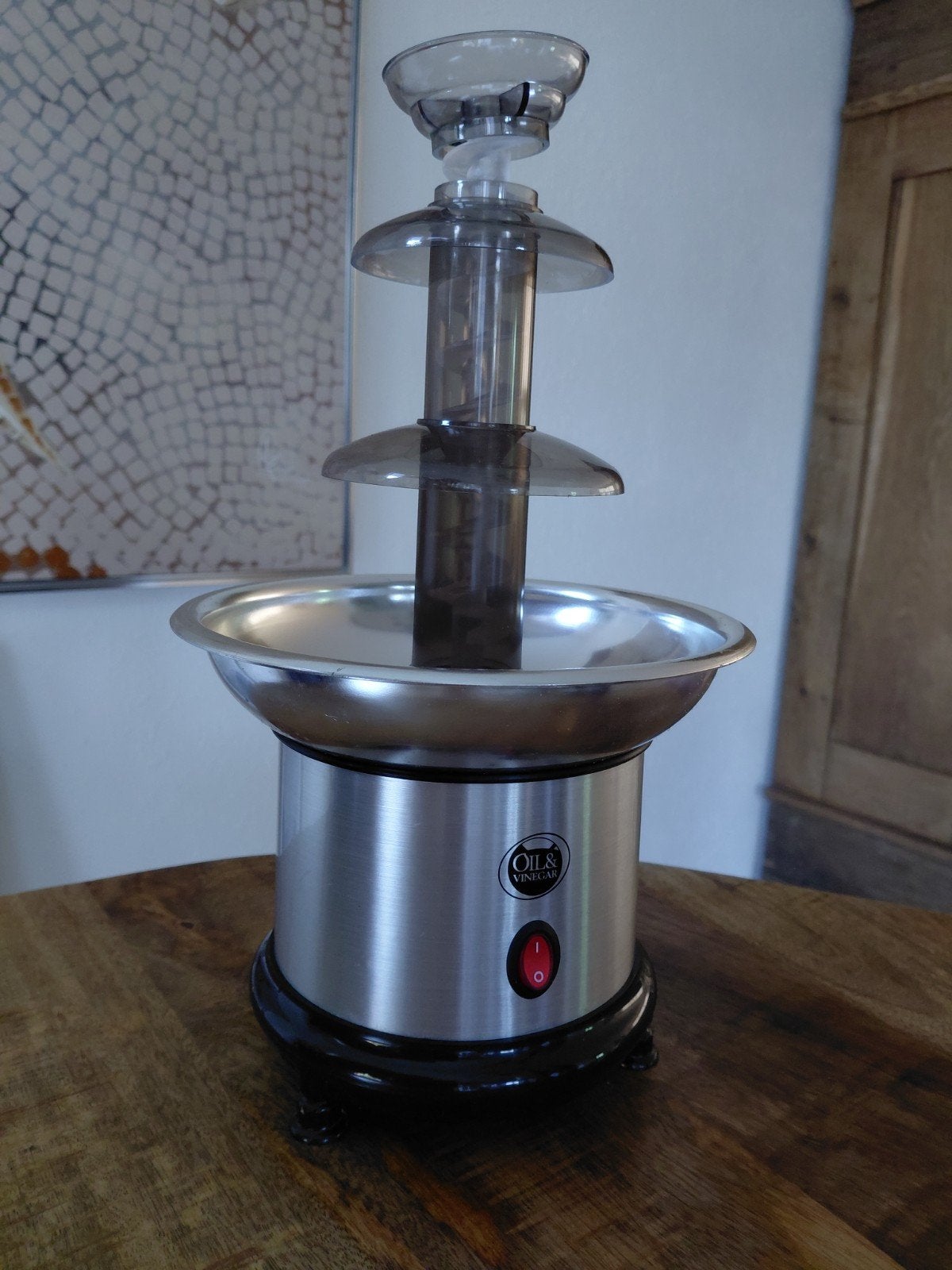Chocoladefontein, Witgoed en Apparatuur, Ophalen of Verzenden, Zo goed als nieuw, 4 t/m 7 personen
