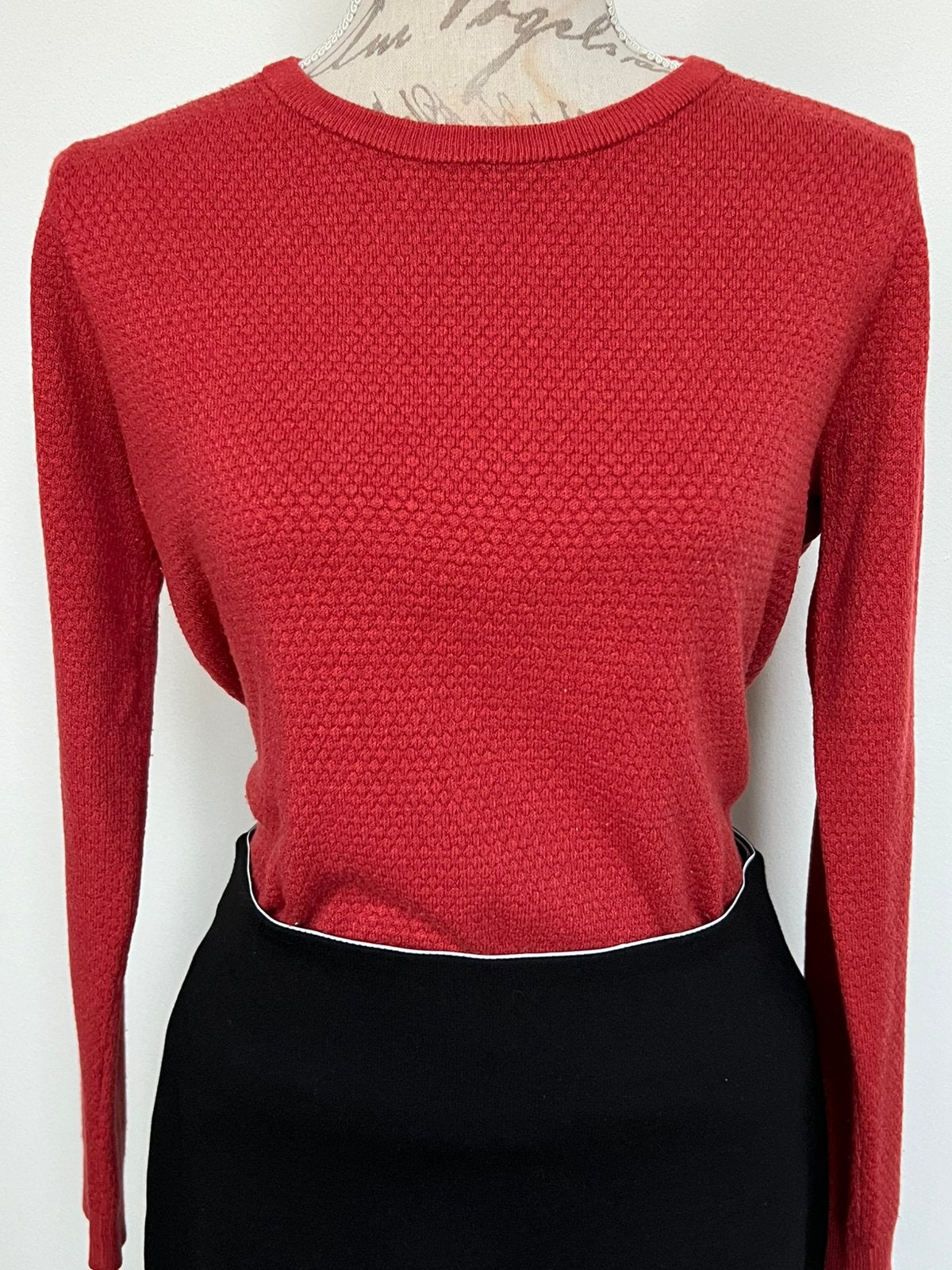 Trui rood/ brick maat 36 only, Ophalen of Verzenden, Zo goed als nieuw, Maat 36 (S), Rood
