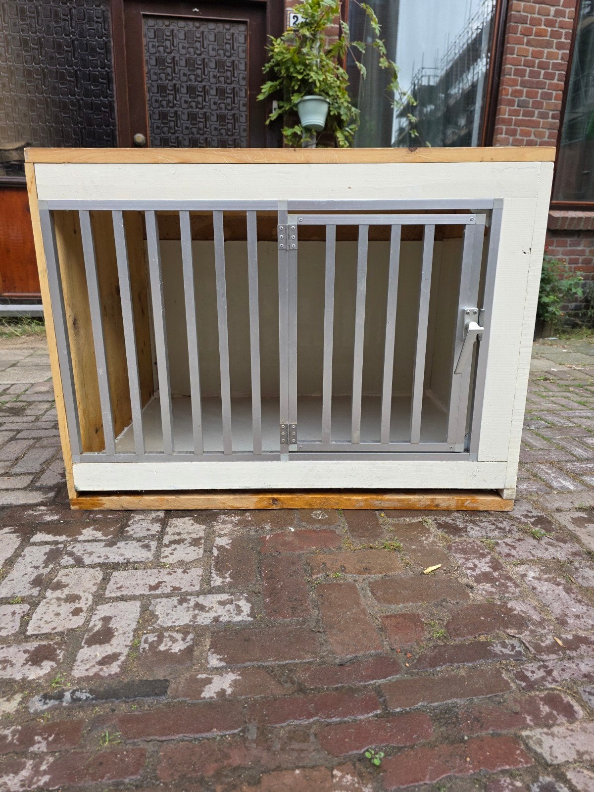 honden hok te koop, Ophalen, 65 tot 100 cm, Hondenhok, Zo goed als nieuw