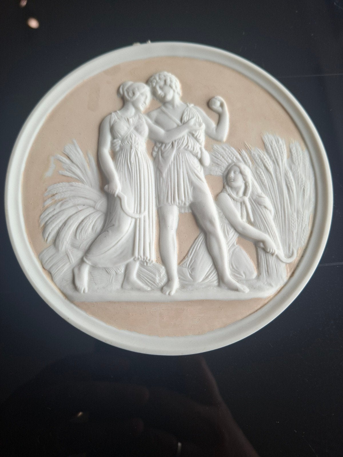 Vintage Bing & Grondahl Royal Copenhagen bisquitrelief, Ophalen of Verzenden