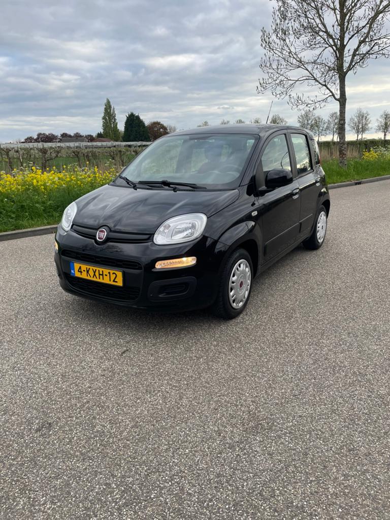 Fiat Panda 0.9 Twinair Edizione cool. 48KW 2013 Zwart, Auto's, Stof, 31 €/maand, Panda, Zwart