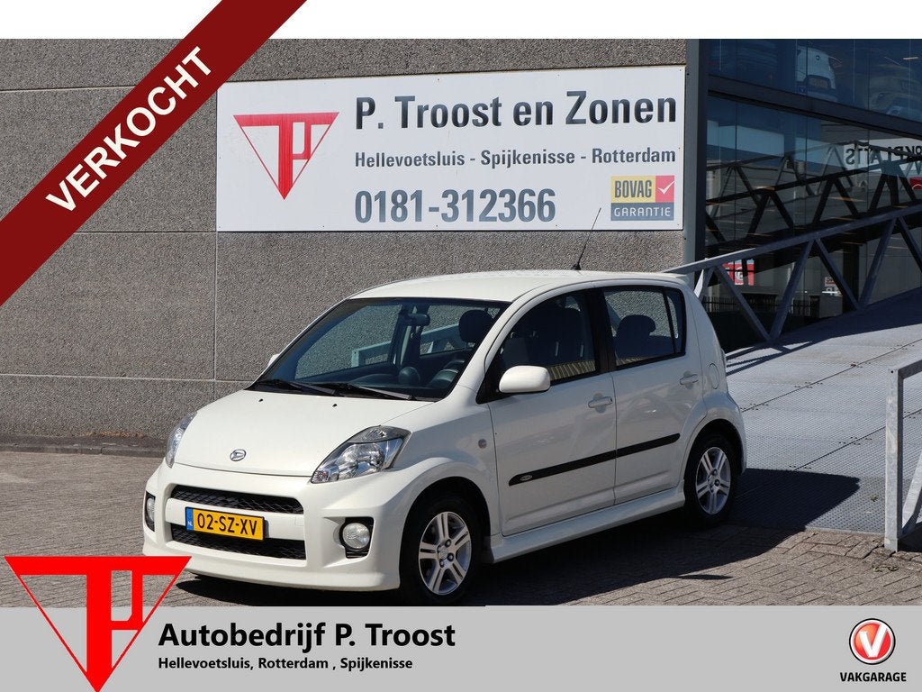 Daihatsu Sirion 2 1.3-16V Sport Airco/Radio-CD speler/14 inc, Auto's, Daihatsu, Voorwielaandrijving, Stof, Gebruikt, 4 cilinders