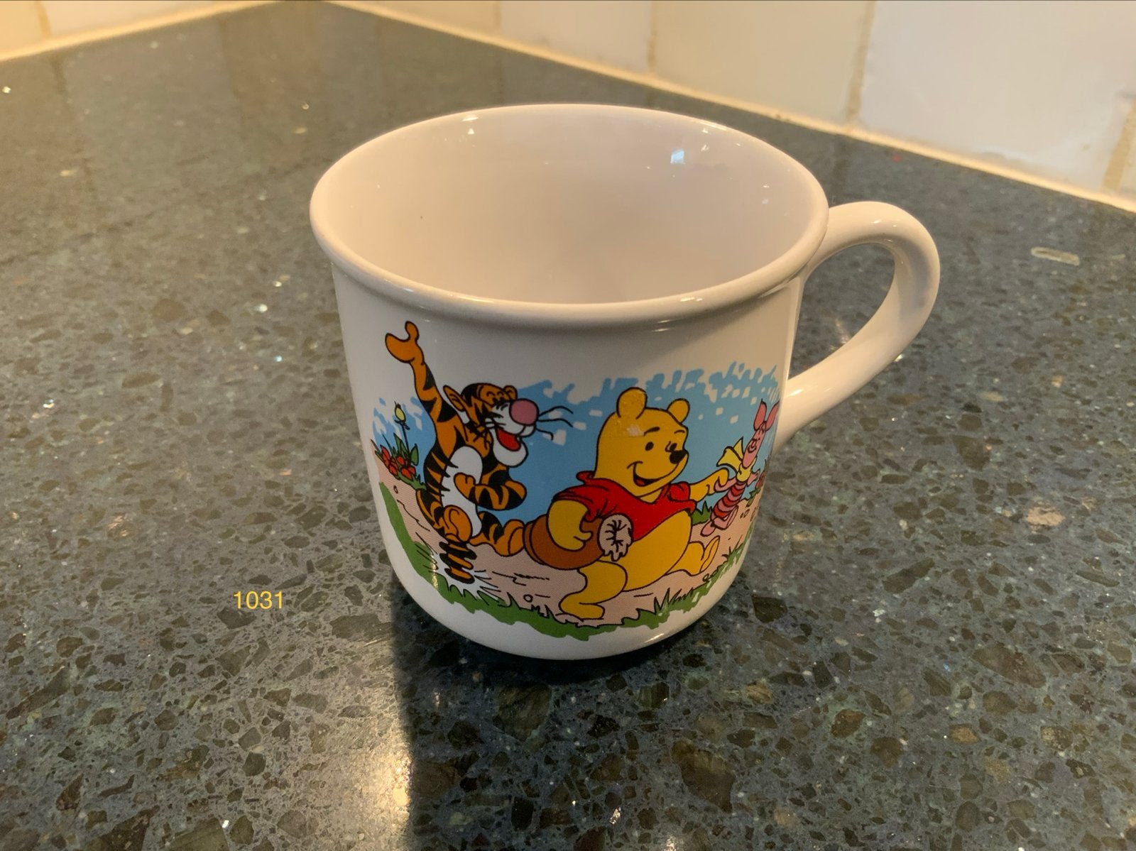 Disney Winnie de Poeh en Teigetje Mok - Ter Steege Holland, Ophalen of Verzenden, Winnie de Poeh of vrienden, Gebruikt, Servies