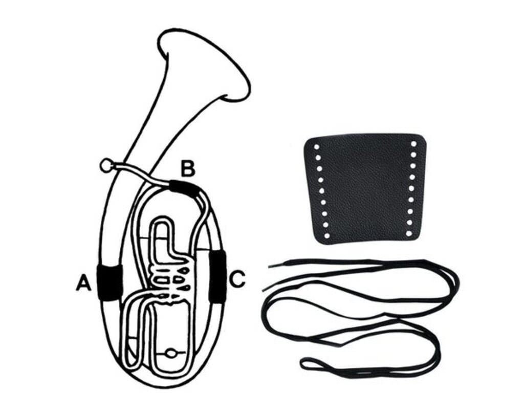 Beschermleer Bariton Gewa Deel C - tbv Beker thv Zijkant, Muziek en Instrumenten, Instrumenten | Toebehoren, -, -, Gewa, Nieuw