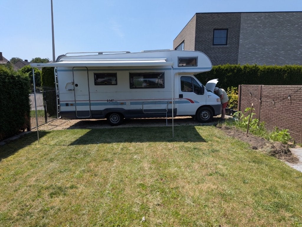 Camper, Caravans en Kamperen, Buscamper of Camperbus, Ringverwarming, Fiat, Handgeschakeld