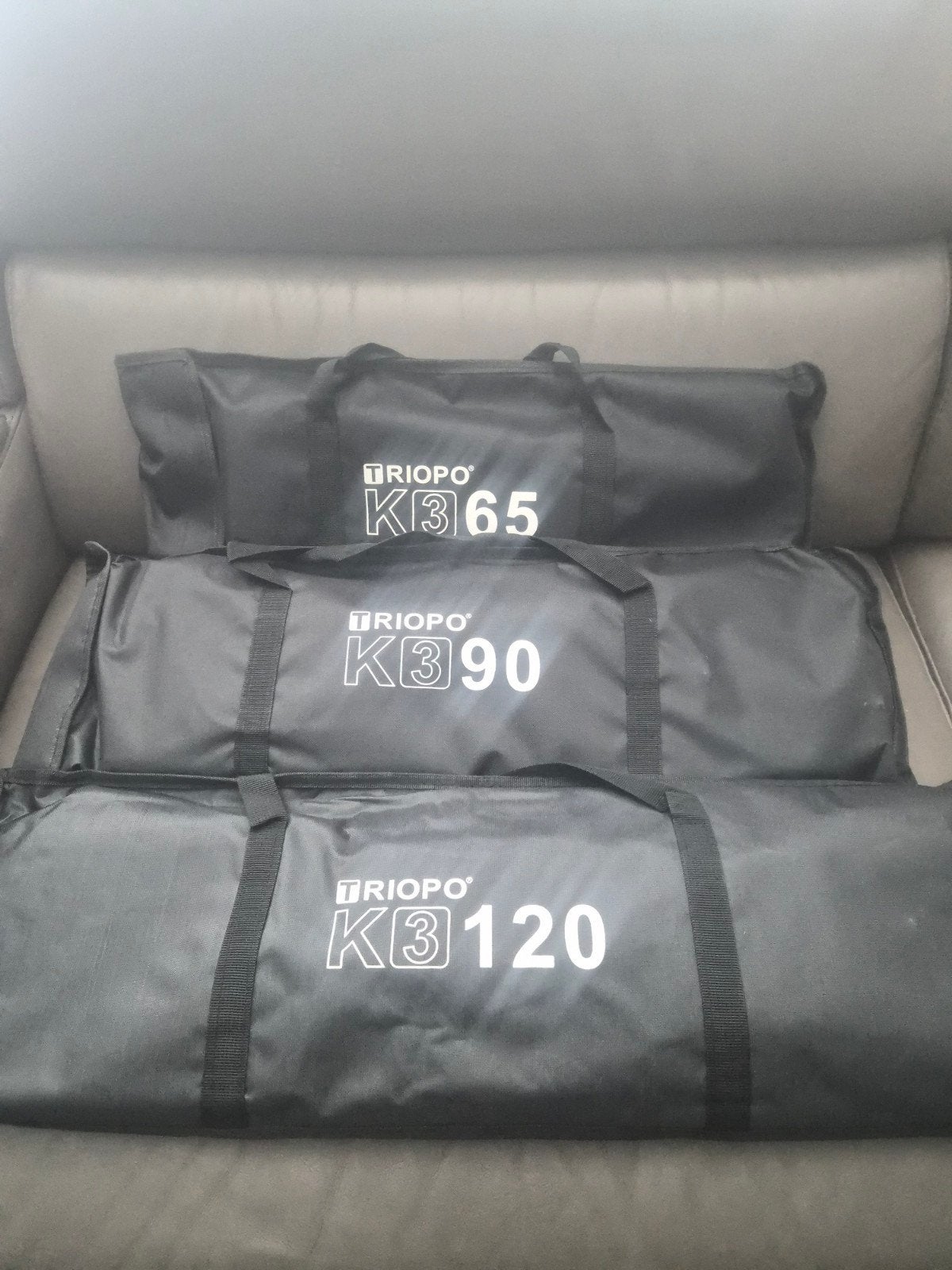 3x Nieuwe Triopo Softboxen K3 65, K3 90, K3 120, Ophalen of Verzenden, Nieuw, Overige typen