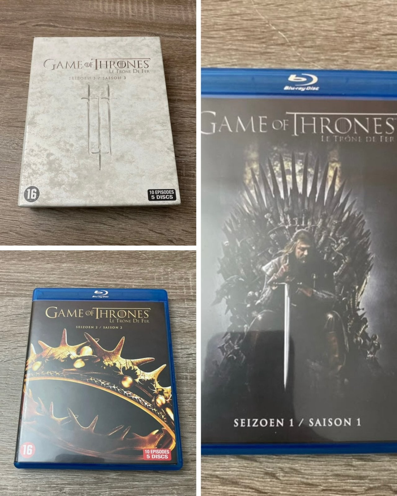 Game of Thrones Seizoen 1-3 Blu-Ray, Engels, Nederlands, Ophalen of Verzenden, Zo goed als nieuw