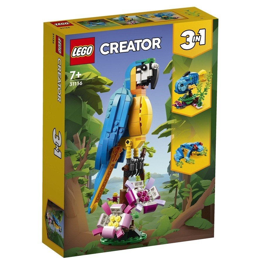 LEGO Creator 31136 Exotische Papegaai * 't LEGOhuis *, Lego, Nieuw, Ophalen of Verzenden, X