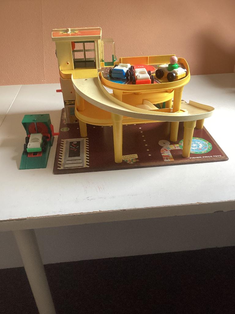 Fisher-price garage, Ophalen, Gebruikt, Speelset