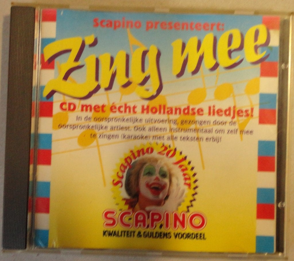 Zing Mee-CD met echte Hollandse liedjes, Ophalen of Verzenden, Gebruikt, Levenslied of Smartlap
