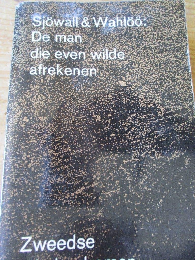 Maj Sjöwall en Per Wahlöö "De man die even wilde afrekenen"., Boeken, Gelezen, Tv-bewerking, Maj Sjöwall en Per Wahlöö "., Ophalen of Verzenden