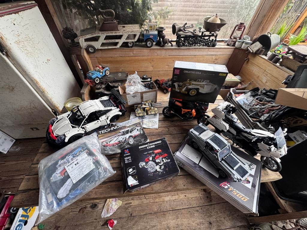 Diverse modelbouw kits: auto's, motoren en meer, Overige merken, Gebruikt, Auto, Groter dan 1:32