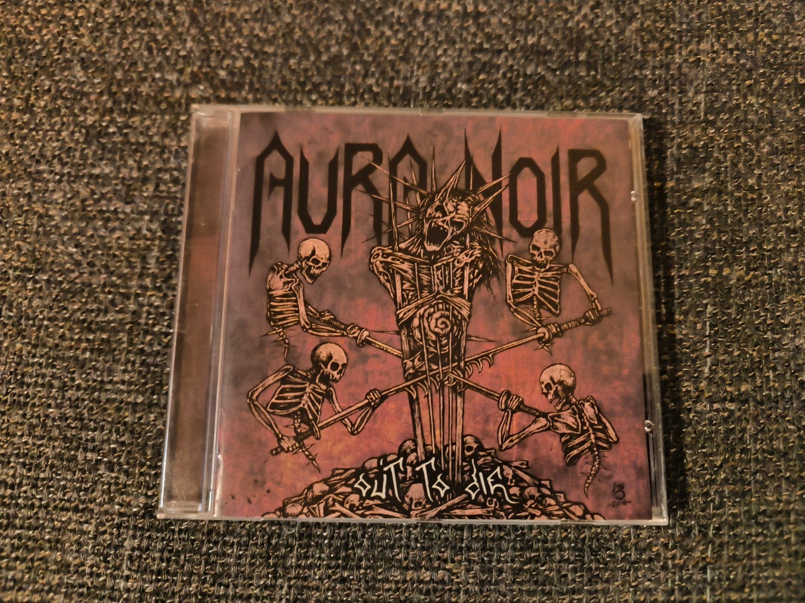 Aura Noir - Out To Die (cd) Black Thrash Metal, Cd's en Dvd's, Cd's | Hardrock en Metal, Ophalen of Verzenden, Zo goed als nieuw