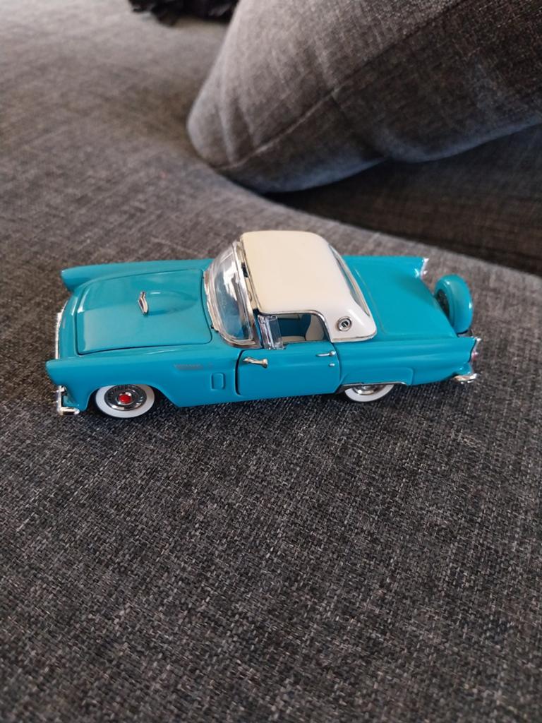 Ford Thunderbird Franklin Mint 1 : 43, Ophalen of Verzenden, Nieuw, Auto, Overige merken